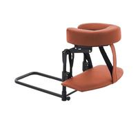 Oshhni Kit with Face-Down Mattress, Portable, Reusable, Height Adjustable, Multifunctional and Comfortable for Office, Red Brown