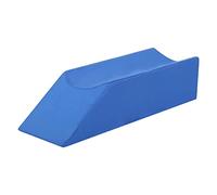 Oshhni Leg Elevating Construction Support Incline Pillow Elevated Wedge Knee Pillows Bed Sleeping Leg Pads Removable Cover Suitable -, Blue 65x20x15cm