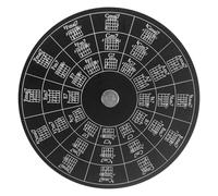 Oshhni Melodic Tool Circle of Fifths Wheel, Aluminum Alloy Round Musical Melody Tool for Singers Songwriters, L