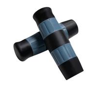 Oshhni Motorcycle Handle Grips Easy to Install for 1 inch Handlebars Ergonomic TPU High Performance Handlebar Covers Comfortable, Black Blue