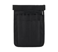 Oshhni Nurse Waist Bag Medical Utility Belt Nylon Cloth Portable Adjustable Strap Medical Storage Bag Nurse Bag for Tool Pen, Black