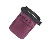 Oshhni Nurse Waist Bag Medical Utility Belt Nylon Cloth Portable Adjustable Strap Medical Storage Bag Nurse Bag for Tool Pen, Purple