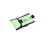 Oshhni Nylon Diving Bcd Scuba Diver Accessory Stainless Steel Single Head Hook 1000D Nylon Storage Pouch Fast Release Attachment Suitable for Current Diving Marine Research , Fluorescent Green