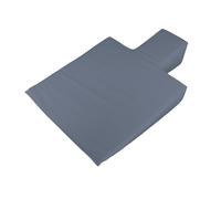 Oshhni Padded Floor Exercise Equipment, Large Incline Board Training Pad for Pilates Reformer for Home Studio, grey