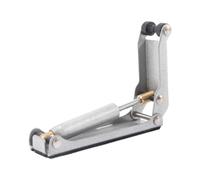 Oshhni Piano Slow Close Device Hydraulic Shock Absorber Hydraulic Pressure Fallboard Decelerator, Silver