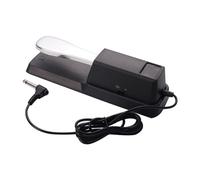 Oshhni Piano Sustain Pedal Synthesizer Universal Metal Electronic Keyboard Pedal for Music Instrument Parts Exercise, Argent