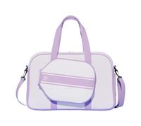 Oshhni Pickleball Bag, Pickleball Racket Storage Bag, Lightweight, Portable, Waterproof, with Removable Adjustable Strap, Purple