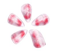 Oshhni Pipa Nails for String Instruments Comfortable Stylish Nail Protectors Pipa Accessories for Professionals Practicing Learning, Red L