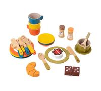 Oshhni Play Dishes And Plates for The Children's Kitchen, Practical Kitchen Play Set for Ages 3 And Up, Coordination,
