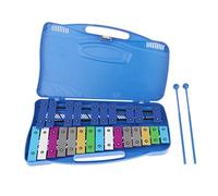 Oshhni Professional 25 Note Xylophone and Two Mallets Perfectly Tuned Glockenspiel for Kids Children Beginners Toddlers Musical Instrument, Blue