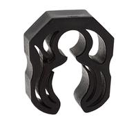 Oshhni Quick Release Scuba Hose Clip, Scuba Hose Buckle, Heavy Duty Fixed Regulator, Portable Pressure Gauge, Hook for, 10-16, Black