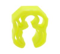 Oshhni Quick Release Scuba Hose Clip, Scuba Hose Buckle, Heavy Duty Fixed Regulator, Portable Pressure Gauge, Hook for, 10-16, Yellow