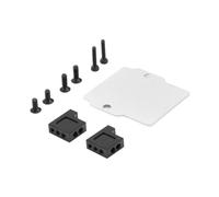 Oshhni RC Steering Servo Fixed Mount,Servo Fixed Seat Mount,Spare Parts Upgraded Parts,Servo Fixed Mount for 1/18 Arrma Granite Grom