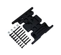 Oshhni Remote Control Crawler 1/10 Center Skid Plate Light Multi -purpose Purpose for SCX10 Climbing Cars for Automobile Truck Parts, Black
