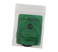Oshhni Rubber O Rings Seal Gaskets Watch Case Cover Watchmaker Water Resistant Assortment Repairmen Watch Supplies Seal Washers, CS 0.9MM