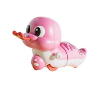 Oshhni Simulated Wind-up Toy with Snake, Funny Running Figure, Animal Clockwork Toy, Early Learning for Classroom, Rewards for New, Pink