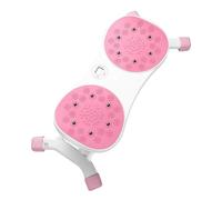 Oshhni Ski Exercise Machine Ski Stepper Electronic Display Quiet Multifunctional Sliding Walking Machine Pelvic Muscle Exerciser, Pink