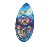 Oshhni Skimboard, Small Surfboard, Flat Water, Water Sports, Beach, Sandboard, Skimboard for All Skimmers, Teenagers, Men, Women, D