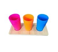 Oshhni Stackable Cup Game. Stacking Set, Hand Training, Developing Coordination, Fastpaced Cup Training Game