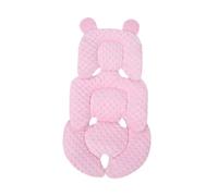 Oshhni Stroller Cushion, Seat Pad Liner, Soft Padded Stroller Mattress, Breathable Soft Baby Seat Pad, Pink