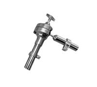 Oshhni Tom Holder Tom Mount Arm Holder Accessory Bracket Metal DIY Mount Bracket 2 Memory Locks Single Tom Holder Stand Drum Holder