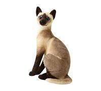 Oshhni Toy Skin-friendly Stuffed Doll Cozy Lovely Siamese Cats for Girlfriend Kids Children Teenagers, StyleD