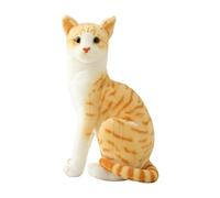 Oshhni Toy Skin-friendly Stuffed Doll Cozy Lovely Siamese Cats for Girlfriend Kids Children Teenagers, StyleF
