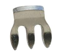 Oshhni Violin Mute, Violin, Low Noise, Easy Installation, Metal Tool, Sound Attenuation, 3 Tips, Reduces The, Silver