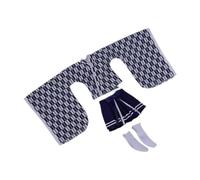 Oshhni Women's Clothing in 1:6 Scale, Suitable for 30 Cm Tall Female Figures, Traditional Japanese Kimono, Gift for Collectors, Fashion Doll Clothing , Style A