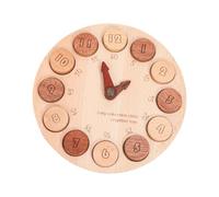 Oshhni Wood Lesson, Educational Watch for Skill Training Game, Early Wooden Toys for Children,