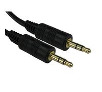 Oshin 2m Aux Cable Audio Lead 3.5mm Jack to Jack Stereo Male for PC Phone Car 20cm to 20m