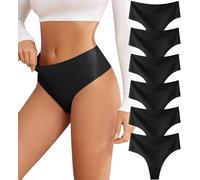 oshkang Women's Thong Panties | Breathable Stretch Panties,Sexy Soft T-back Undies,Comfortable Fabric,Workout,Gym,Everyday Wear,Panty for All-Day Wear