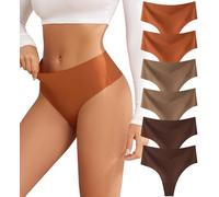 oshkang Women's Thong Panties | Breathable Stretch Panties,Sexy Soft T-back Undies,Comfortable Fabric,Workout,Gym,Everyday Wear,Panty for All-Day Wear