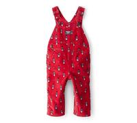 OshKosh B'Gosh Baby Boys' World's Best Overalls Overalls, Red Nutcracker, 24 Months