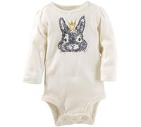 OshKosh B'Gosh Baby-Girls Single Bodysuit 11648410 - White - 9 Months
