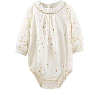 OshKosh B'Gosh Baby Girls' Woven Bodysuit 11423810 - White - 3 Months
