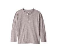 OshKosh B'Gosh Boys' Long Sleeve Henley, Brown, 12