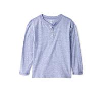 OshKosh B'Gosh Boys' Long-Sleeve Raglan Henley, Blue, 7
