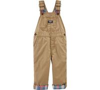 OSHKOSH B'GOSH Boys' World's Best Overalls, Khaki Totem, 4 Years
