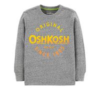 OSHKOSH B'GOSH boysLong Sleeve Logo Tee Long Sleeve T-Shirt - Gray - 5 Years