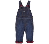 OshKosh B'Gosh Toddler Boys' World's Best Overalls Girls' Dungarees, Dark Washed Denim, 24 Months