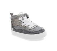 OshKosh B'Gosh Unisex Kid's Munir Sneaker, Silver, 5 Little
