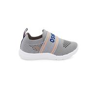 OshKosh B'Gosh Unisex Kid's Powell Sneaker, Gray, 11 Little
