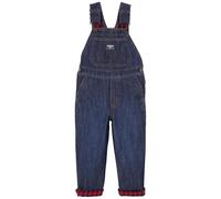 OshKosh B'Gosh Toddler Boys' World's Best Overalls Girls' Dungarees, Dark Washed Denim, 24 Months