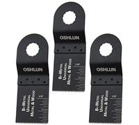 Oshlun MMR-0103 1-1/3-Inch Universal Bi-Metal Oscillating Tool Blade for Rockwell SoniCrafter, 3-Pack