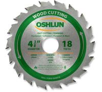 Oshlun SBW-044018 4-3/8-Inch 18 Tooth ATB Fast Cutting and Trimming Saw Blade with 20mm Arbor