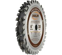 OSHLUN SDS-0630 6-Inch 30 Tooth Stack Dado Set with 5/8-Inch Arbor