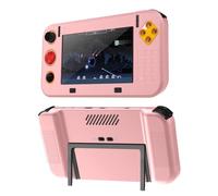 Oshmirian for My Arcade Atari Gamestation Go Silicone Grip Case - Shockproof Non-Slip Full Protective Cover, Anti-Scratch Drop Protection Gaming Console Case (Pink