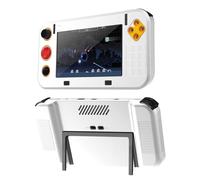 Oshmirian for My Arcade Atari Gamestation Go Silicone Grip Case - Shockproof Non-Slip Full Protective Cover, Anti-Scratch Drop Protection Gaming Console Case (White