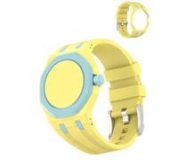 Oshmirian for Swatch Royal Pop Watch Silicone Sport Band - Durable Outdoor Strap,Soft Breathable Wristband Replacement for Fitness,Hiking,Running,Everyday Wear(Yellow,at Three O'Clock)